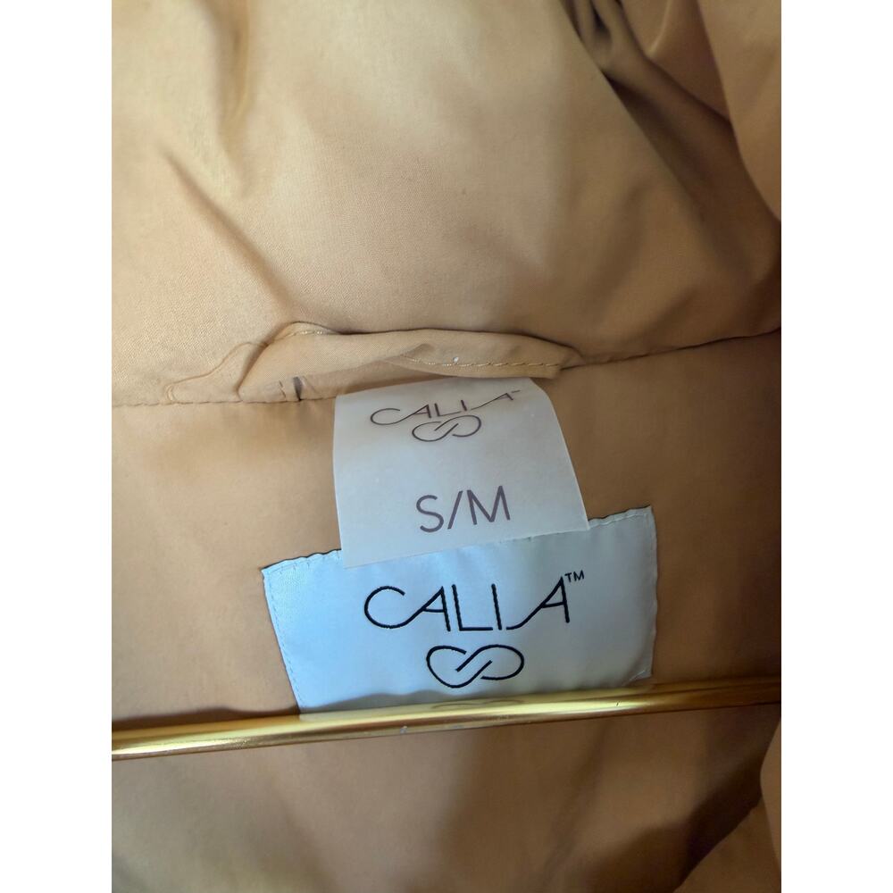 NWT CALIA Womens Puffer Vest Teal S/M Bisquit - Picture 6 of 8